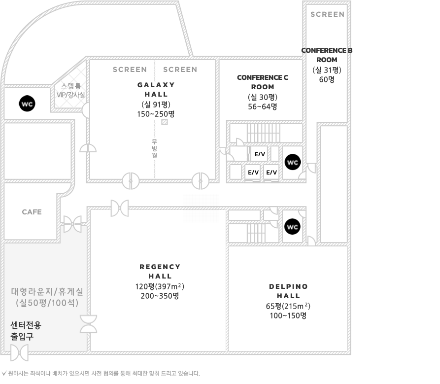 삼성COEX 평면도